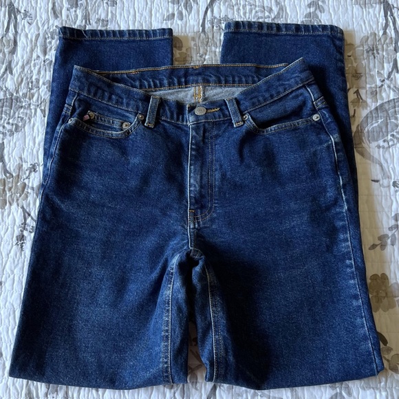 Ralph Lauren Classic Stretch Straight Jeans in Blue Medium Wash • 4 x 29” Inseam - Picture 3 of 8